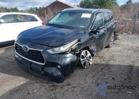 2020 Toyota Highlander Hybrid Xle из США, поврежденный, VIN 5TDGBRCH2LS511807